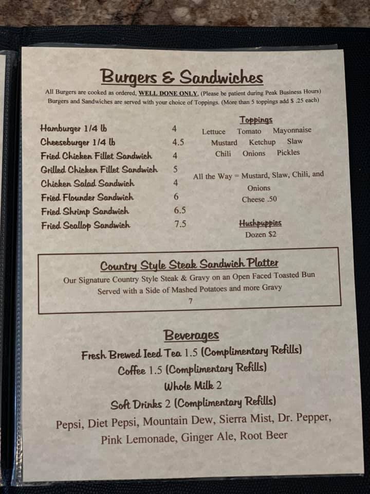 Gravy Southern Eatery Menu